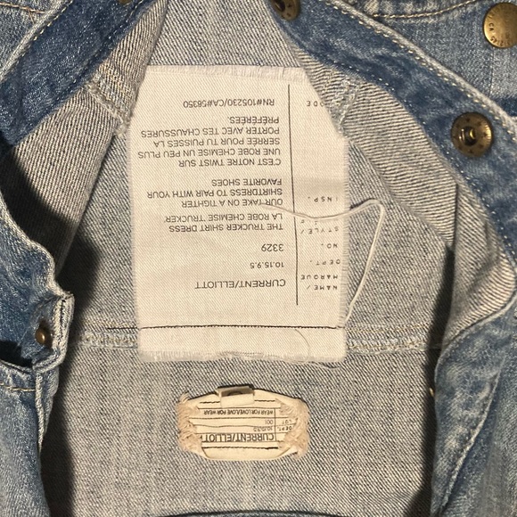 Current Elliot Denim Cargo Pocket Dress size 0 - Picture 6 of 10